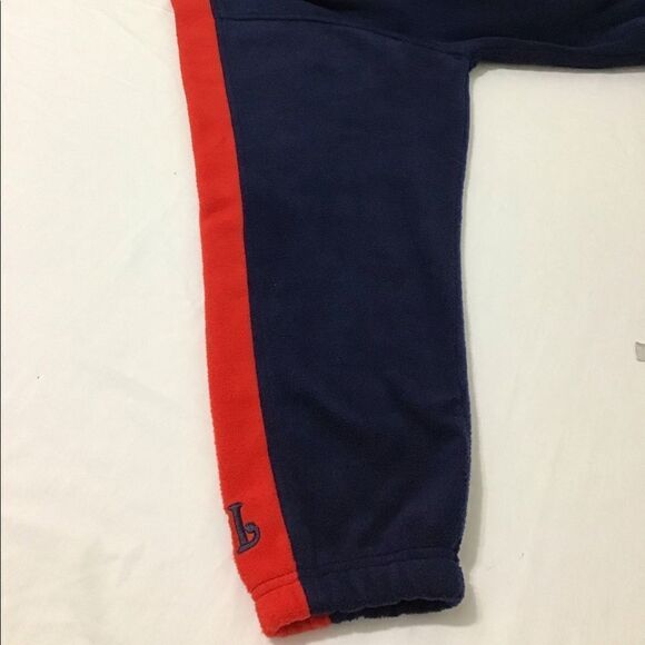 NFL New England Patriots Quarter Zip Fleece Pullover Jacket Good Condition - Picture 6 of 12